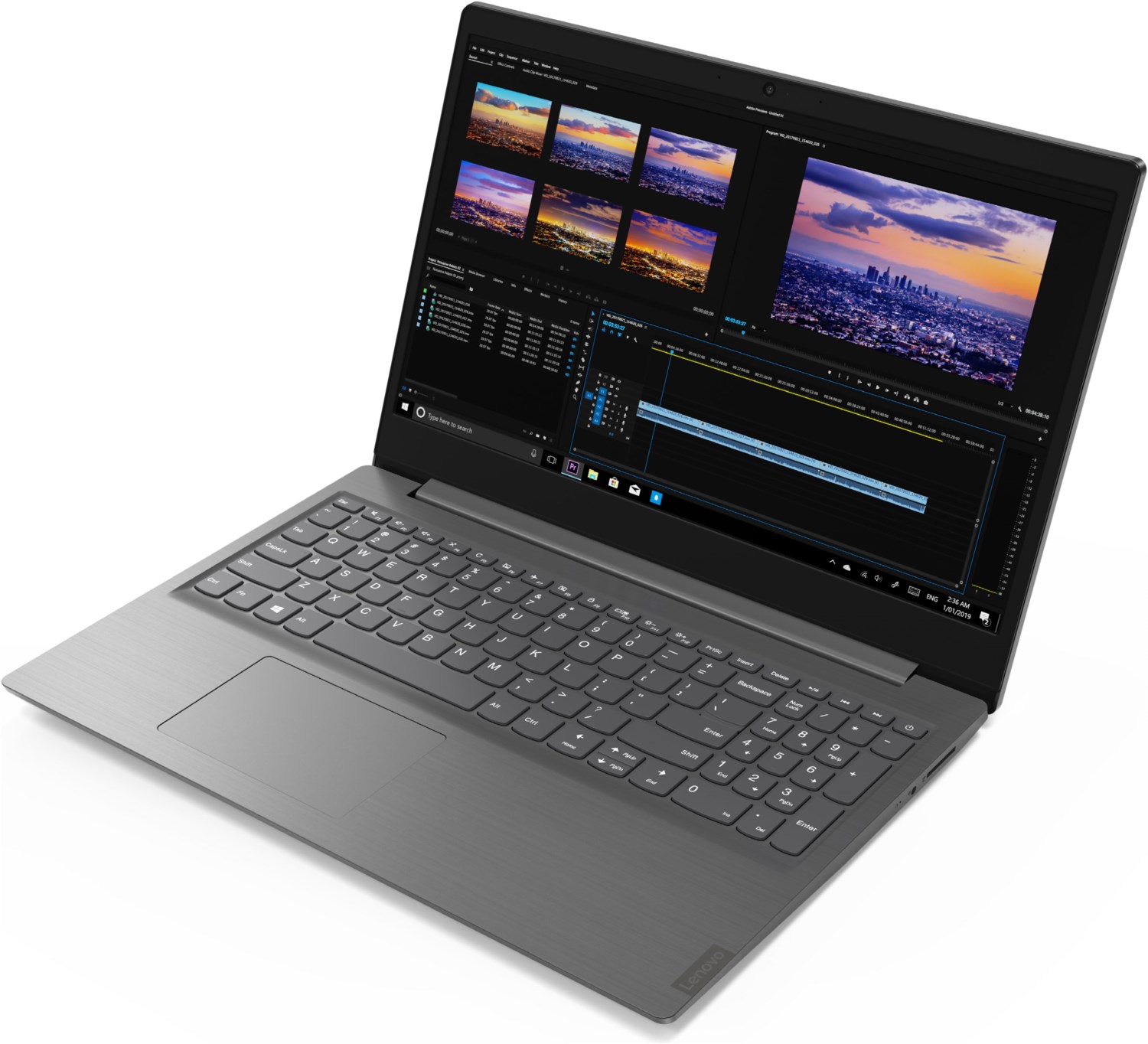Lenovo V15-IIL (82C5001FGE) 39,6 cm (15,6") Notebook Grau