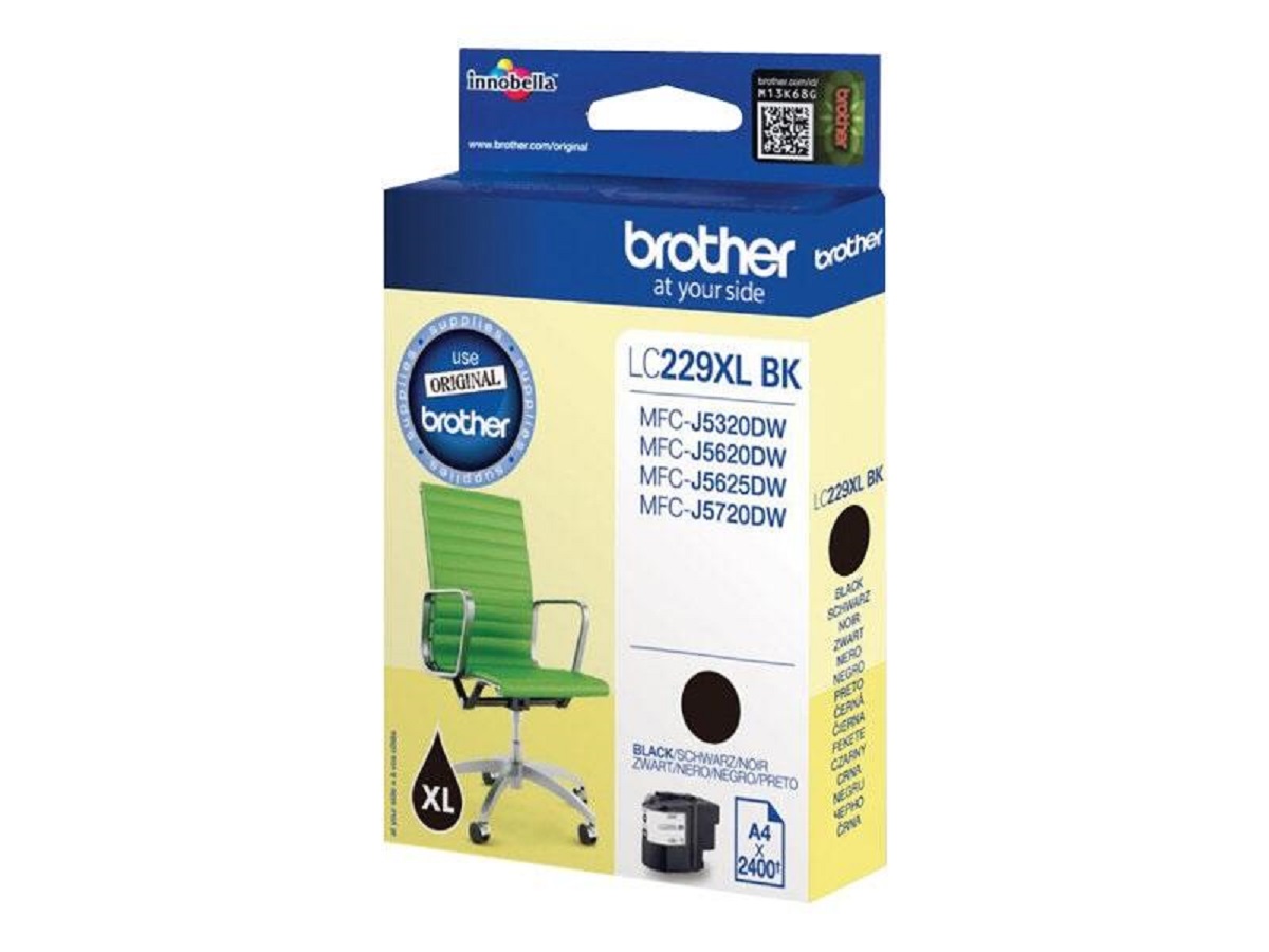 Brother LC229XLBK Druckerpatrone 1 Stück(e) Original Schwarz