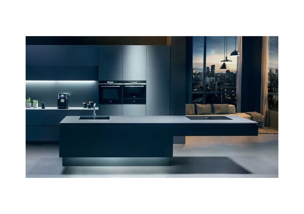 Siemens iQ500 induction hob with integrated extractor hood