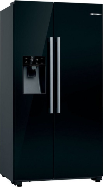 BOSCH KAD93VBFP Serie 6 Amerikanischer Side-by-Side Kühlschrank, schwarz