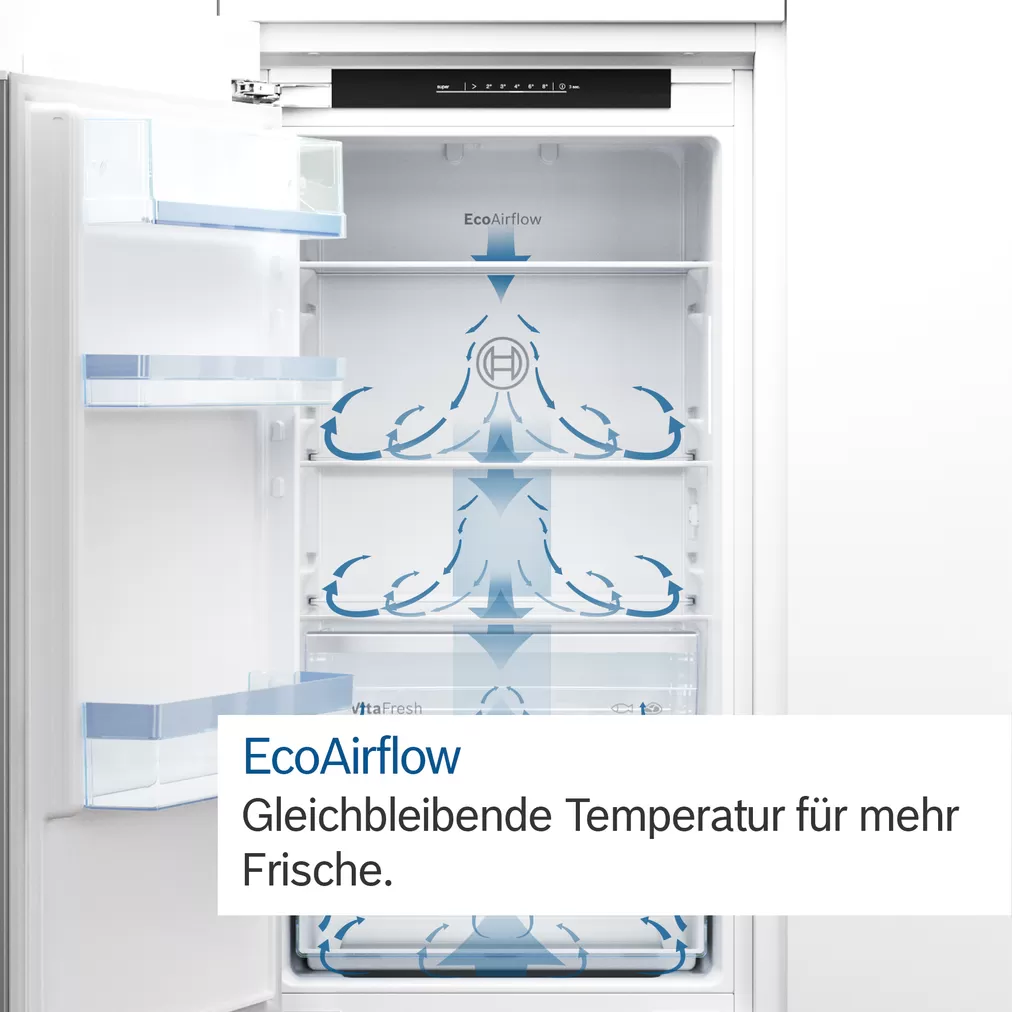 BOSCH KIR41ADD1 Series 6 built-in refrigerator: flat hinge design with soft pull-in, EAN:4242005363520