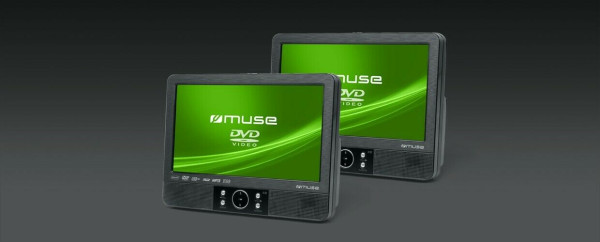 Muse M-995 CVB Tragbarer DVD-/Blu-Ray-Player Wand-montiert 22,9 cm (9 Zoll) Schwarz