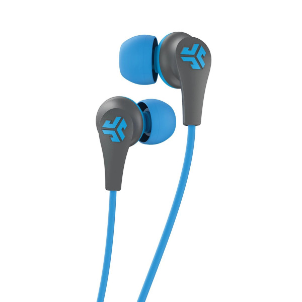 JLab JBuds Pro In-Ear Bluetooth Kopfhörer kabelgebunden 6 h Laufzeit IP55 (Blau, Grau) (Blau, Grau)