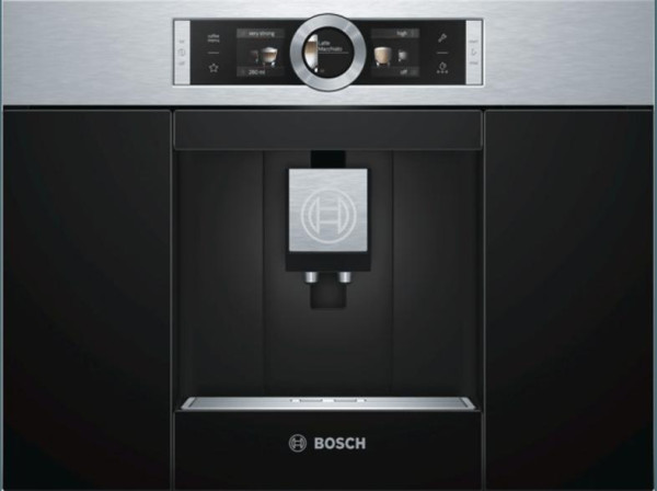 BOSCH CTL636ES1 Einbau-Kaffeevollautomat Edelstahl schwarz