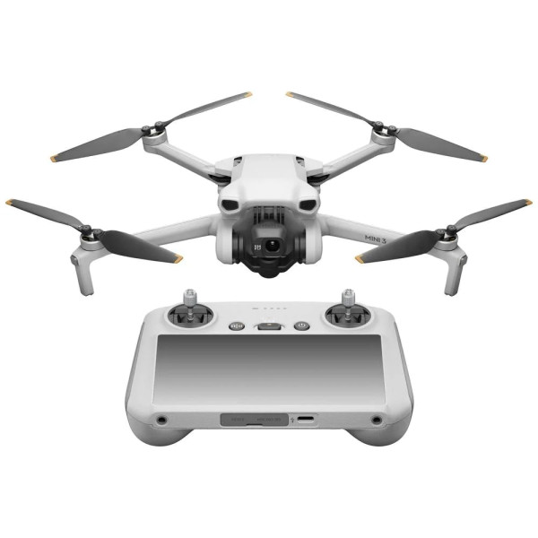 The DJI Mini 3 offers a variety of control functions, such as an auto takeoff and landing mode, a return to the start position and an automatic flight path recording.
