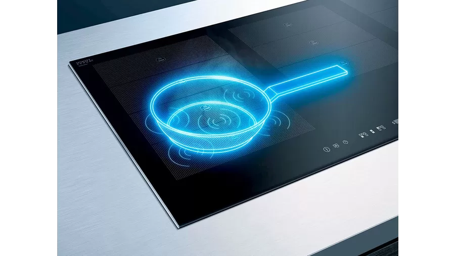 SIEMENS iQ700 Induction hob 80 cm Black, With frame on top EX875LEC1E EAN: 4242003692271