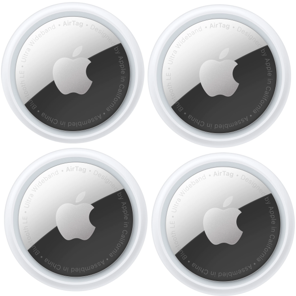 Apple Schlüsselanhänger AirTag 4 Pack