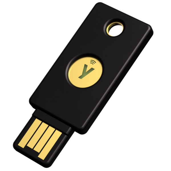 Yubico YubiKey 5 NFC System Sicherheitsschlüssel mit Zwei-Faktor-Authentifizierung