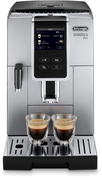 DeLonghi ECAM 370.70.SB Dinamica Plus Kaffee-Vollautomat silber/schwarz
