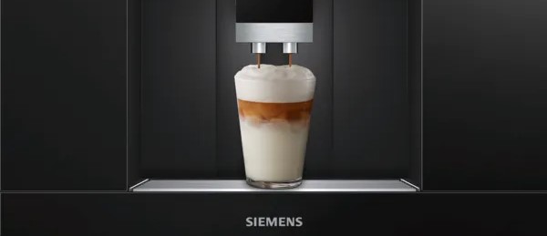 Siemens Einbau-Kaffeevollautomat CT636LES1 iQ700, black