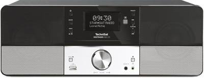 TechniSat DigitRadio 360 CD Radio CD player DAB+, FM AUX, CD, USB DLNA-compatible, Battery charger B