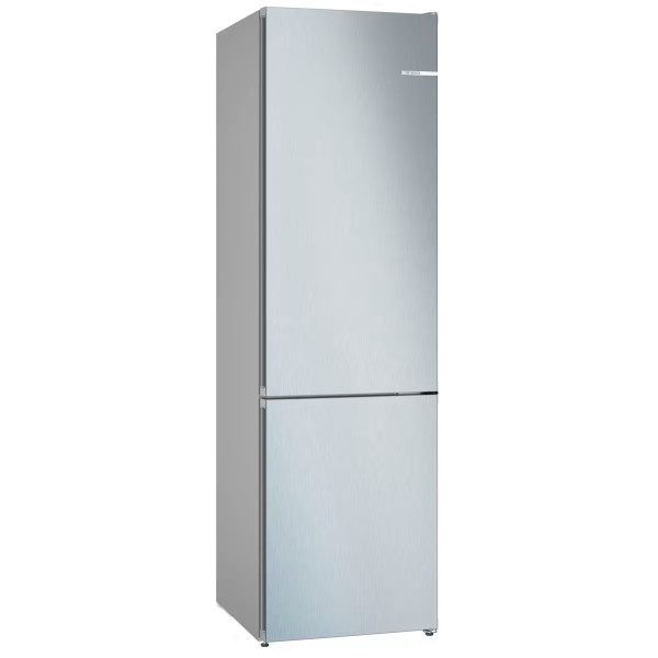 Bosch KGN392LBF Series 4, fridge-freezer 203 x 60 cm, stainless steel look