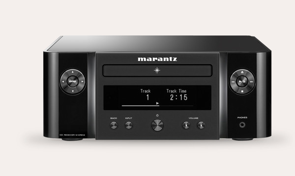 Marantz Melody X MCR612, CD-Player (schwarz, WLAN, Multiroom, Bluetooth, Radio)