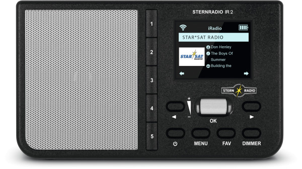 Technisat Sternradio IR 2 schwarz [0000/3967]