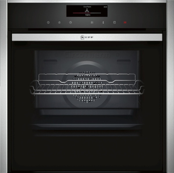 NEFF B58VT68H0 N90 Built-in oven with steam support, 60 x 60 cm, stainless steel