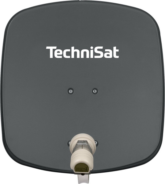 TechniSat DigiDish 45 Aussenanlagen m. AZ/EL u. Universal V/H LNB mit Wandhalterung