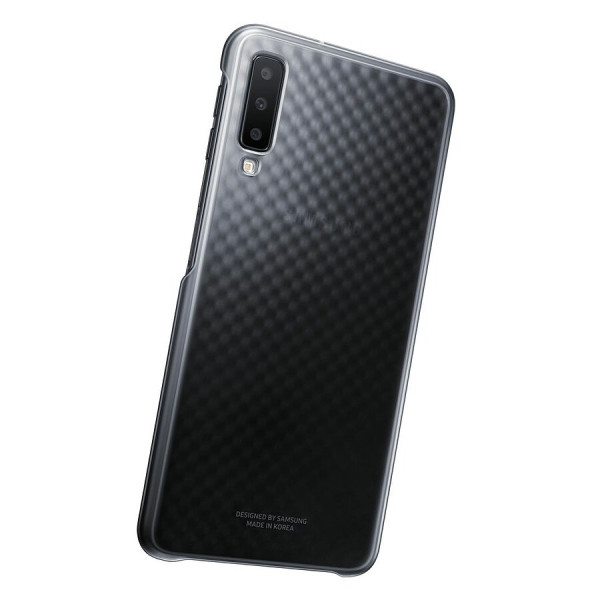 Samsung Gradation Cover EF-AA750 für Galaxy A7 (2018), schwarz