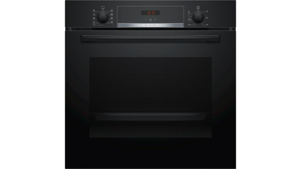 BOSCH HBA534EB0 autares built-in oven with 3D hot air, 60 cm - black