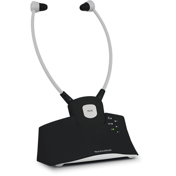 TechniSat STEREOMAN ISI 2, digital stereo wireless headphones, black