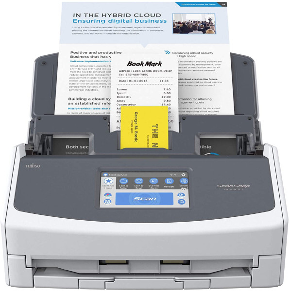 ScanSnap iX1600 White Dokumentenscanner - Ultimative, individuelle Produktivität 