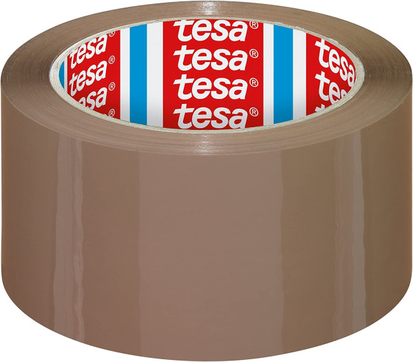 TESA 4195 PP Packband (66m:50mm) braun