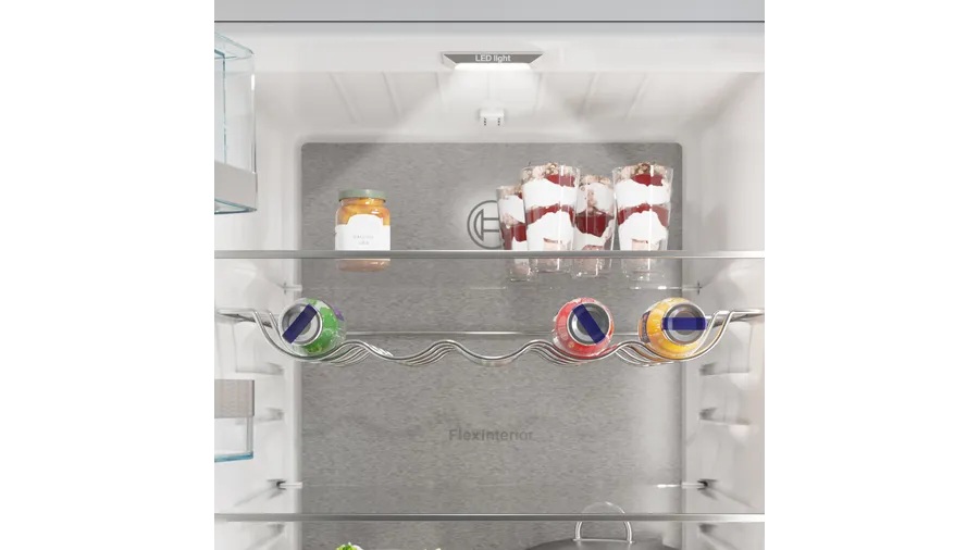 BOSCH  Serie 6 KIL82ADD0, Einbau-Kühlschrank mit Gefrierfach, 177.5 x 56 cm, Flachscharnier mit Softeinzug EAN: 4242005387038