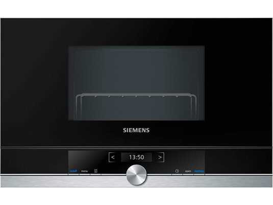 High-quality SIEMENS BE634LGS1 iQ700, built-in microwave, 60 x 38 cm, stainless steel