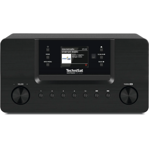 TechniSat DIGITRADIO 570 CD IR - Internetradio, DAB, DAB+, AM/FM, Bluetooth, Hifi-System
