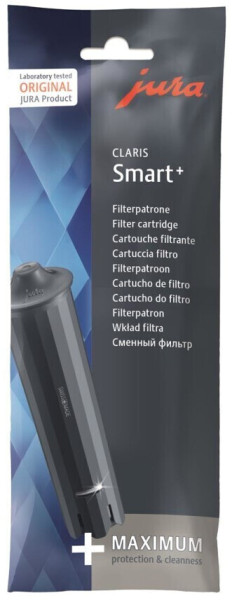 JURA CLARIS Smart+ Filterpatrone - Grau | Hersteller Artikelnummer: 24232 | Für optimale Wasserqualität Ihrer Kaffeemaschine 