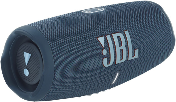 JBL Charge 5 Bluetooth Lautsprecher, Blau, Wasserfest