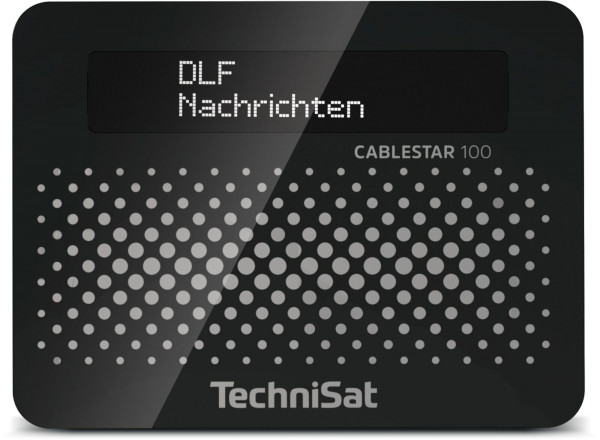 TechniSat Cablestar 100 Empfangsteil für digitales Kabel-Radio schwarz