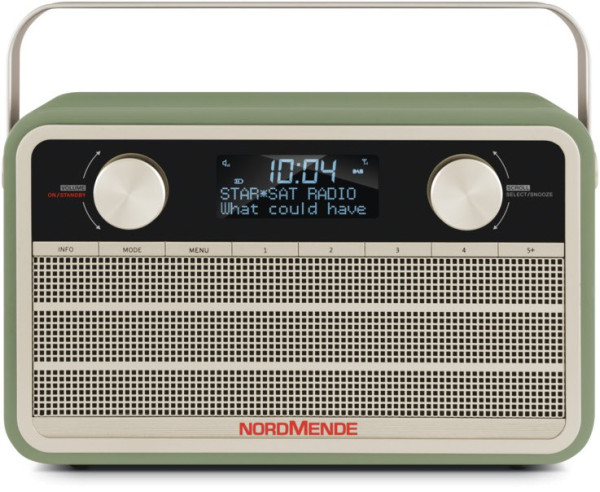 NORDMENDE Transita 120 Digital Kofferradio mit DAB/DAB+ grün