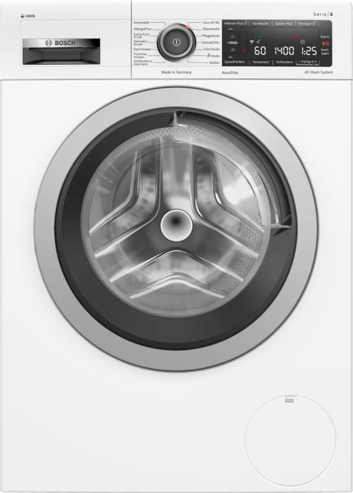 BOSCH WAV28K43 series 8, washing machine, front loader, 9 kg, 1400 rpm , EAN:4242005291090