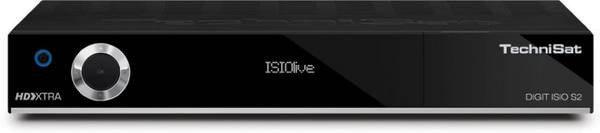 TechniSat DIGIT ISIO S2 Schwarz HD SAT receiver Recording function, CI+ slot, Twin tuner No. of tune