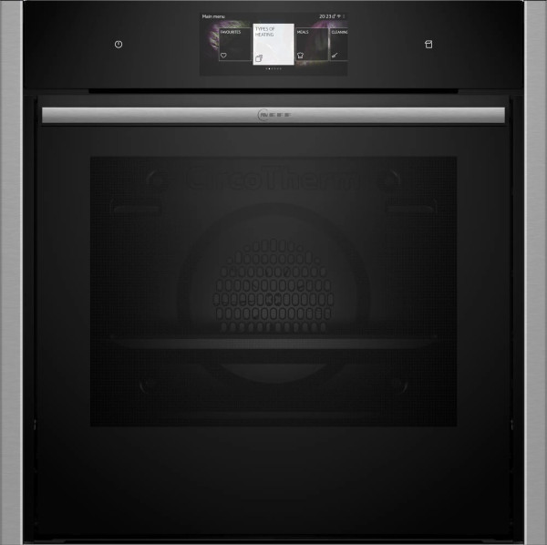 NEFF B64VT73N0 N90 Built-in steam oven with steam support, 60 x 60 cm, stainless steel