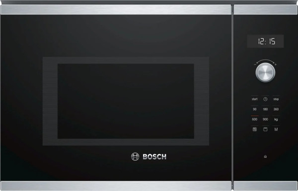 Bosch BEL554MS0, Serie | 6, Einbau-Mikrowelle, 59 x 38 cm, Edelstahl Front