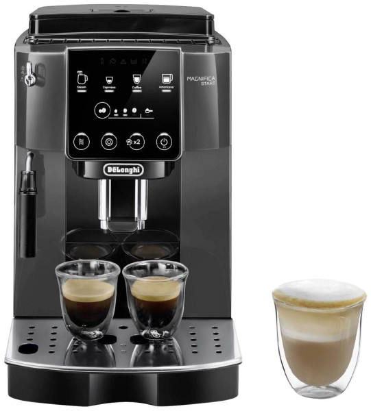 DeLonghi ECAM220.22.GB 132220079 Fully automated coffee machine Grey, Black