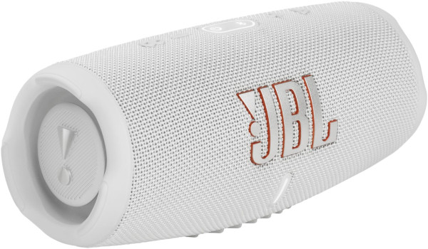 JBL Charge 5 Bluetooth Lautsprecher Wasserfest IP67 (Weiß)