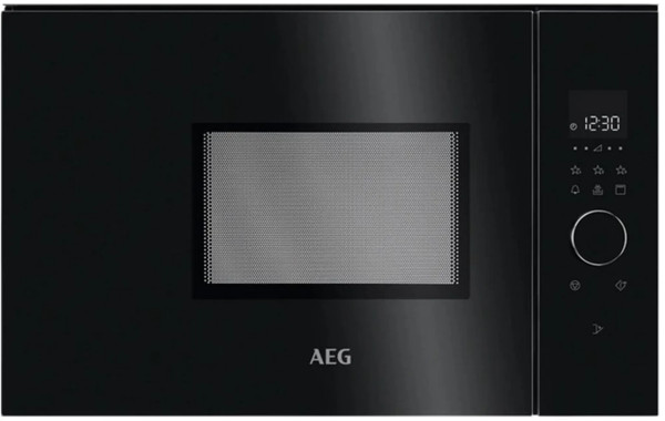 AEG MBB1756SEB built-in microwave, 60 cm, black, touch operation