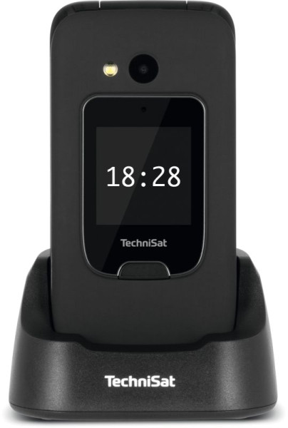 TechniSat TECHNIPHONE ISI 4 Senioren Handy mit Ladeschalle
