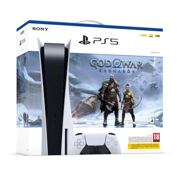PlayStation 5 (Disc) + God of War: Ragnarök